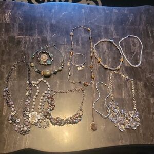 Elegant Multi-Color Necklace Set